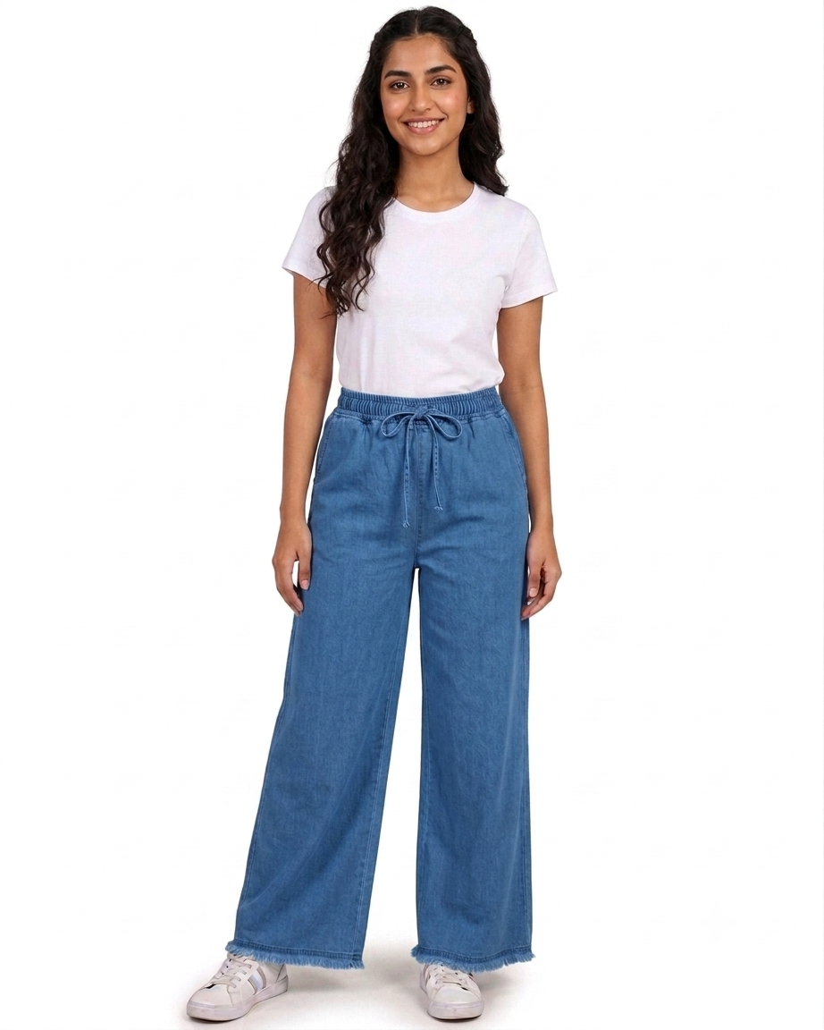 Women's Stretchable Mid-Rise Basic Jeans