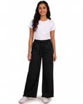 Women's Stretchable Mid-Rise Basic Jeans ( Black )